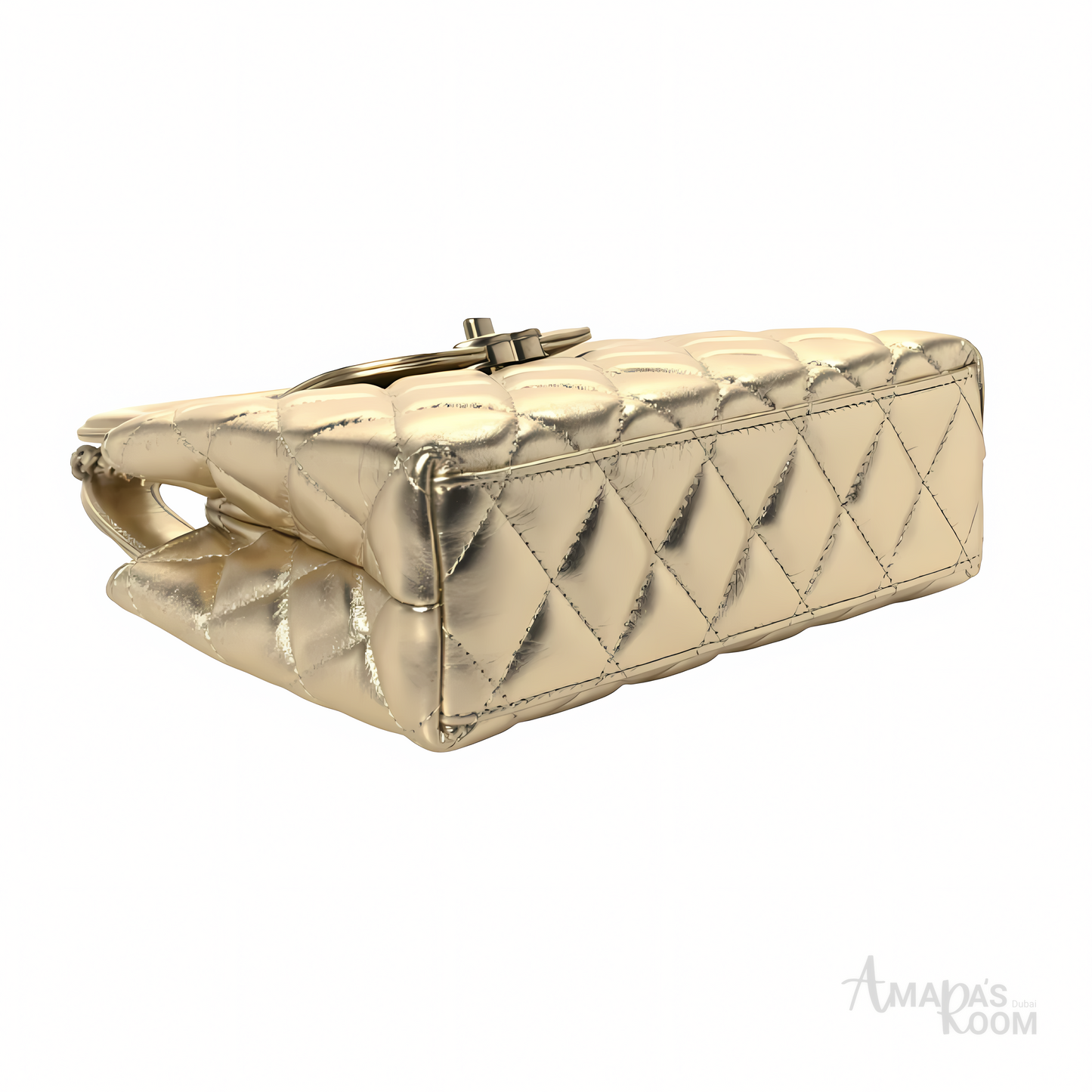Chanel Bag | Small Kelly Shopper Metallic Gold