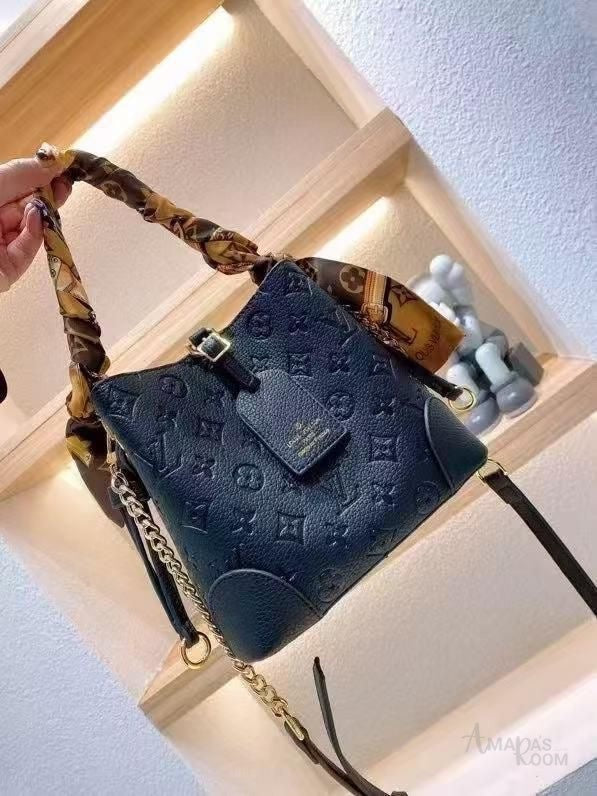 Louis Vuitton Bag | Embossed Monogram Bucket Bag
