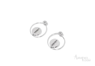 Messika Jewelry | White Earings Set