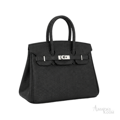 Hermès Bag | Birkin 25 Black Sliver Lock