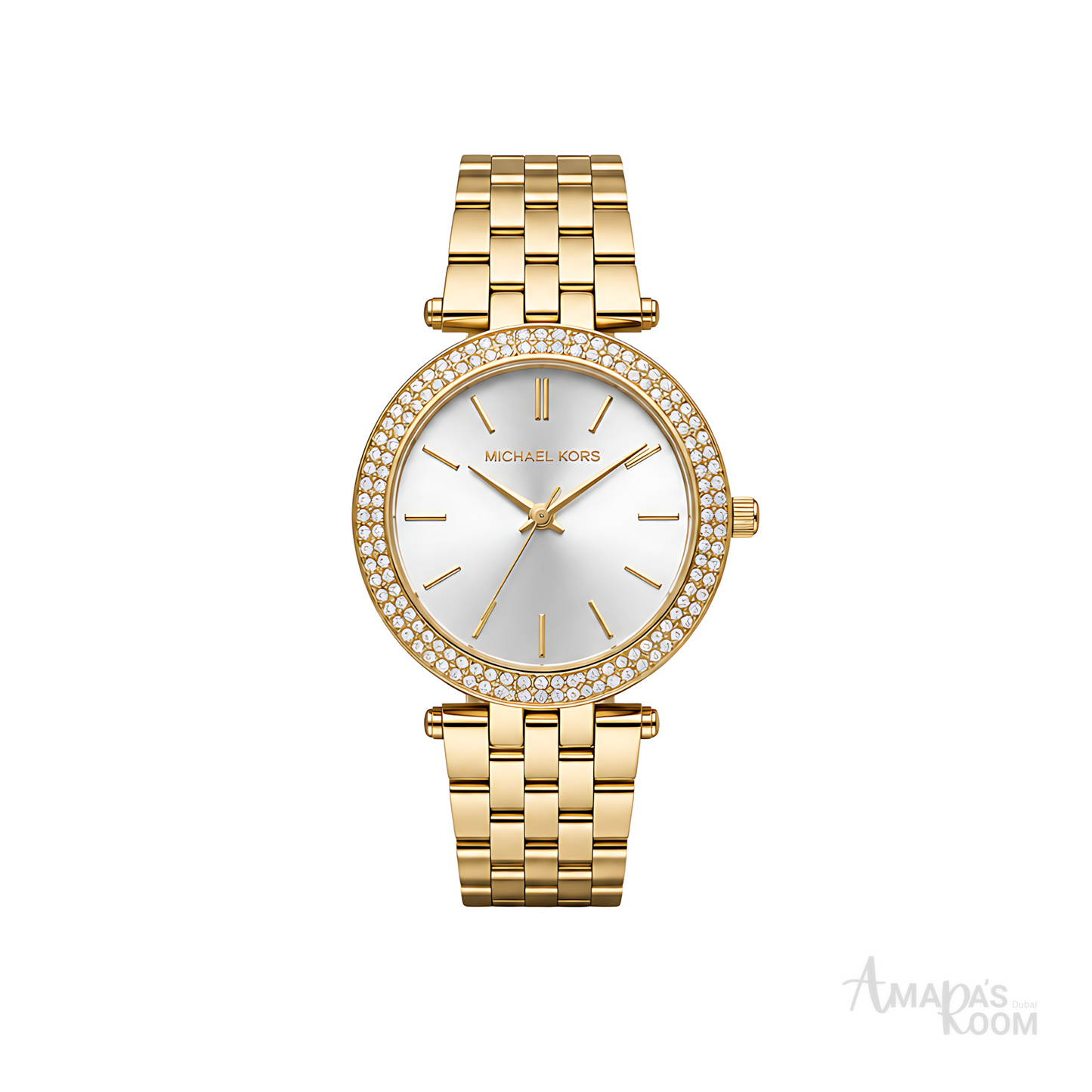 Michael Kors Darci Silver Dial Gold Watch - image 1