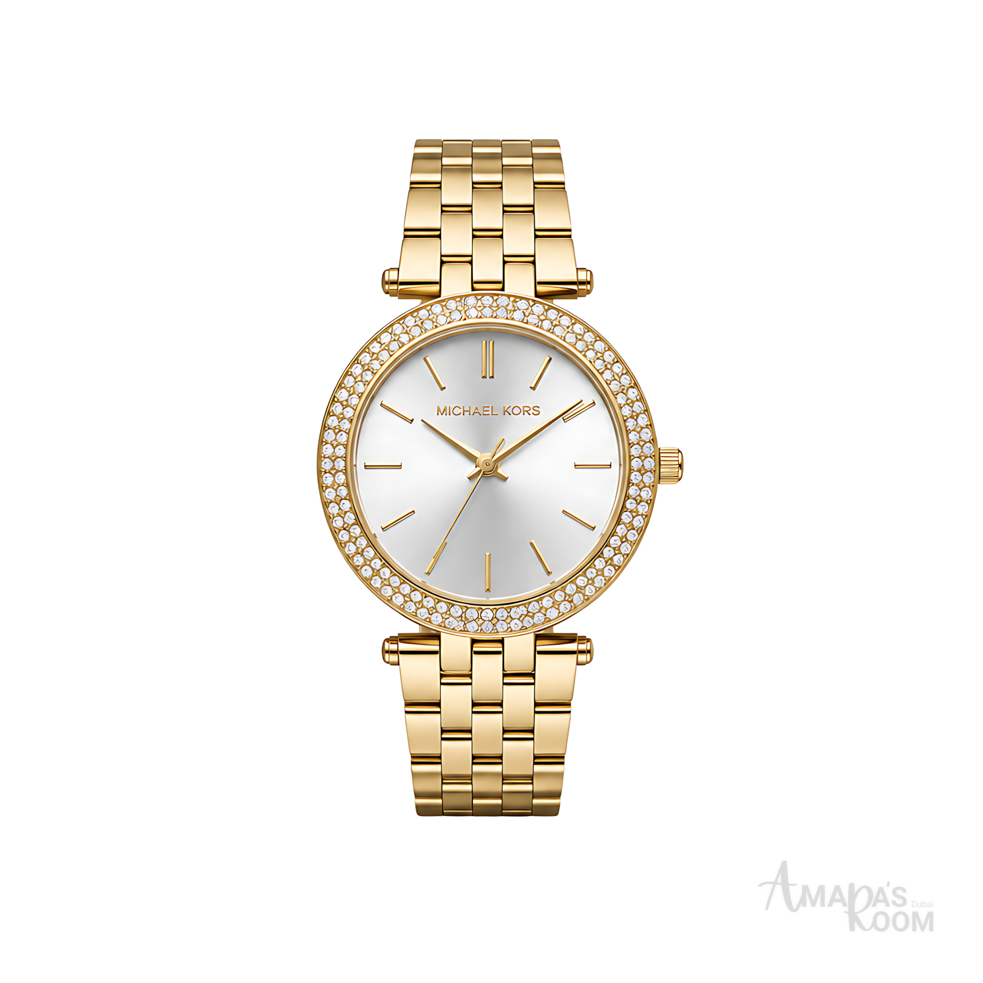 Michael Kors Darci Silver Dial Gold Watch - image 1
